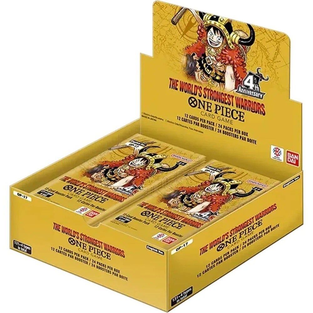 ONE PIECE 世界最強の戦士 OP-17 BOX シュリンク無し プロモ付 One Piece (OP-17) The World's Strongest Warriors Booster Box