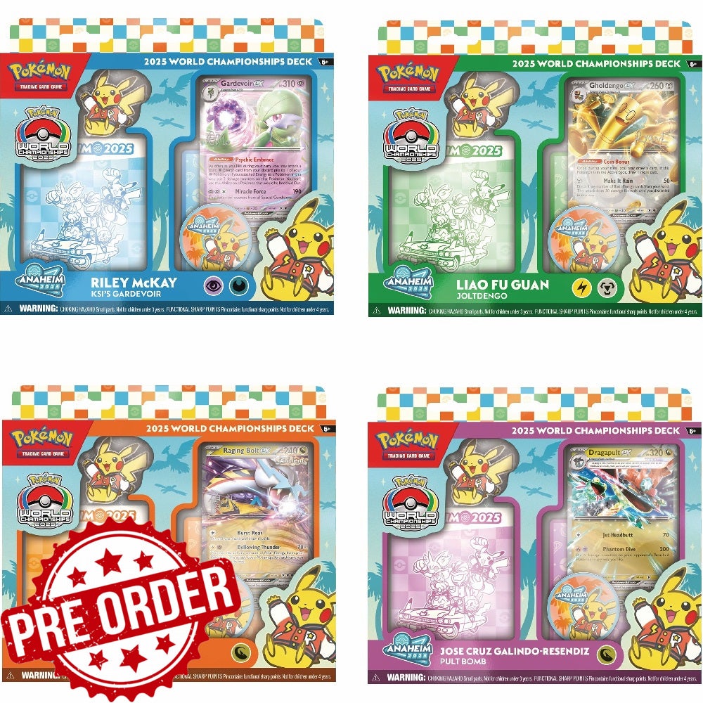 PRE-ORDER: Pokemon 2025 World Championship Deck | Continental Cards